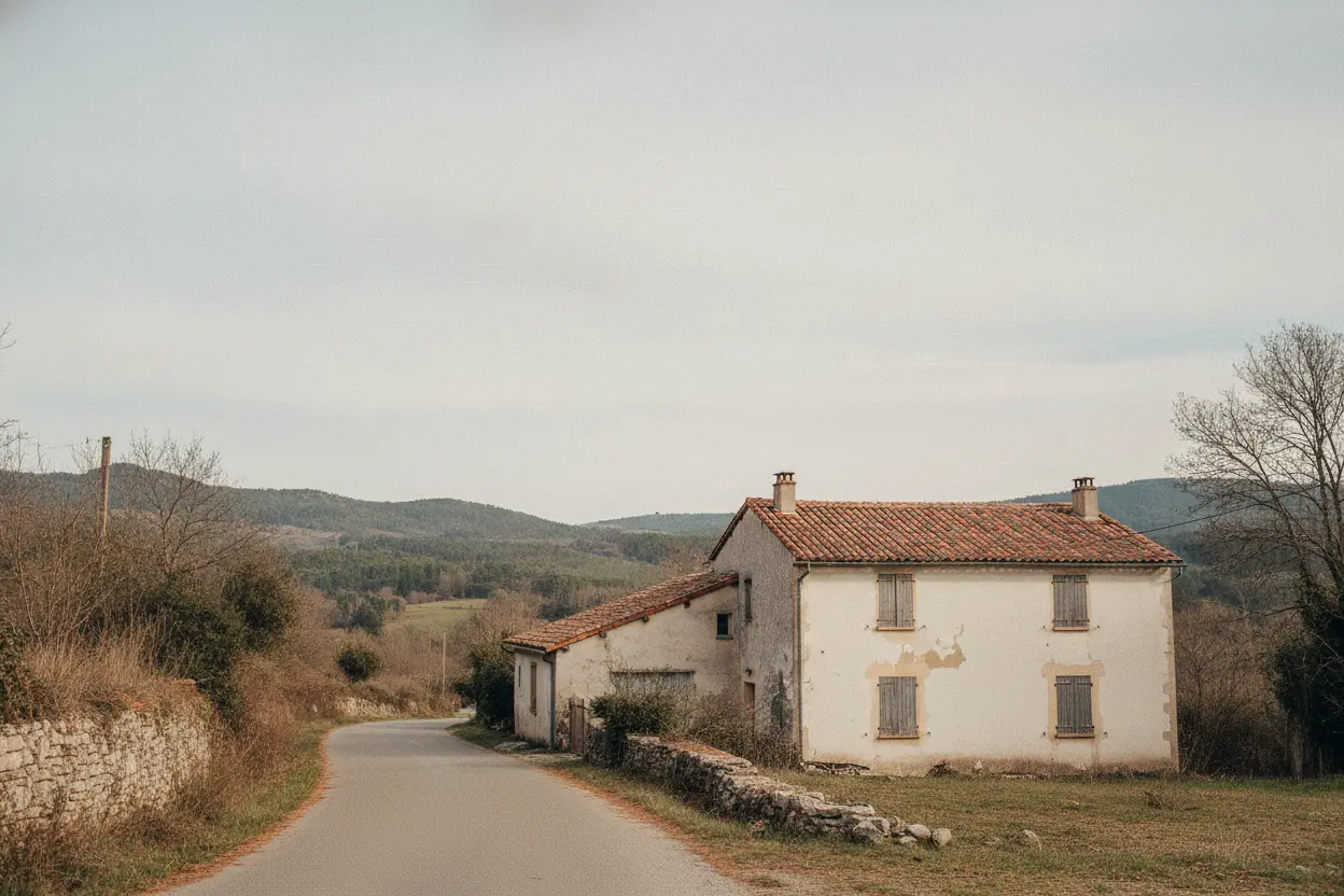 Terrain sécurisé après abattage à Cendras